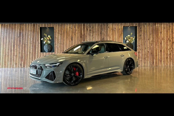 Audi RS6 4.0 TFSI quattro Dynamic Plus Nightvision Head-up Pano Keramisch B&O 3D Soft Close