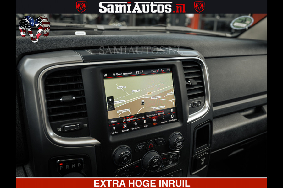 Dodge Ram BLACK OPS | 5.7 HEMI V8 402PK | MORIMOTO LED | Eerste Eigenaar | Diamond Black | Comfortabele Dubbele Cabine DC met Royale 5 Zitplaatsen |