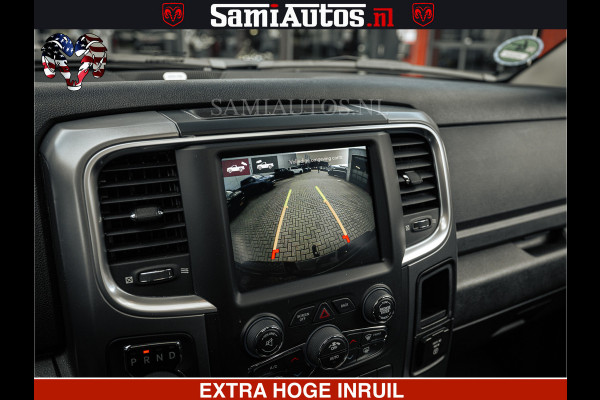 Dodge Ram BLACK OPS | 5.7 HEMI V8 402PK | MORIMOTO LED | Eerste Eigenaar | Diamond Black | Comfortabele Dubbele Cabine DC met Royale 5 Zitplaatsen |