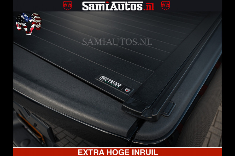 Dodge Ram BLACK OPS | 5.7 HEMI V8 402PK | MORIMOTO LED | Eerste Eigenaar | Diamond Black | Comfortabele Dubbele Cabine DC met Royale 5 Zitplaatsen |