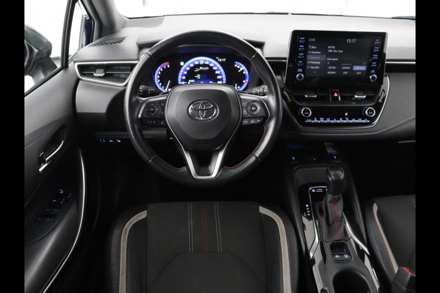 Toyota Corolla 2.0 Hybrid GR-Sport | Leder/Alcantara | Stoelverwarming | Trekhaak | Sportstoelen | Camera | Carplay | Park Assist | Keyless | Climate control | Full LED | Bluetooth | Getint glas