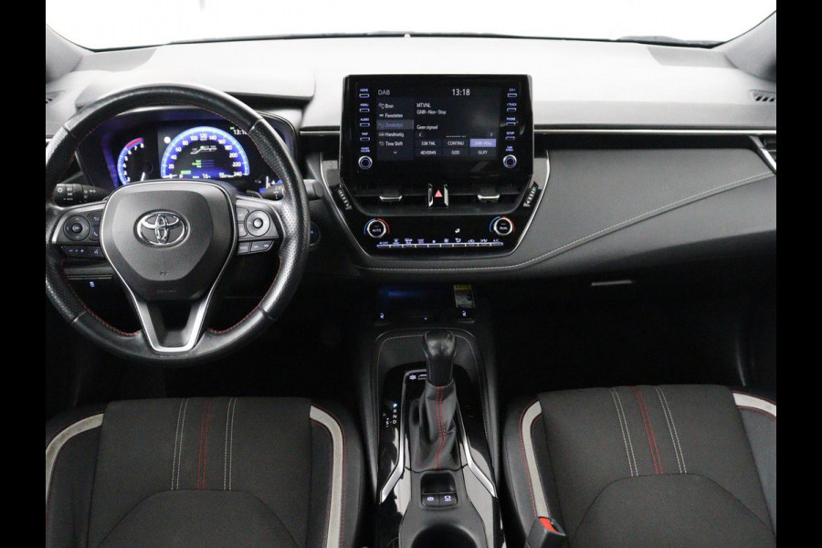 Toyota Corolla 2.0 Hybrid GR-Sport | Leder/Alcantara | Stoelverwarming | Trekhaak | Sportstoelen | Camera | Carplay | Park Assist | Keyless | Climate control | Full LED | Bluetooth | Getint glas