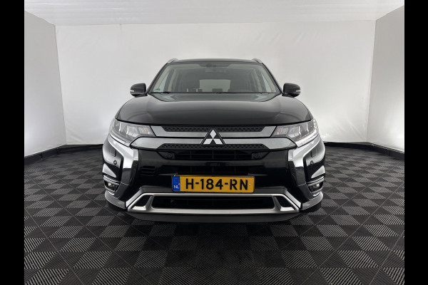 Mitsubishi Outlander 2.4 PHEV Intense AWD (Plug-in) (INCL-BTW) *LEATHER-ALCANTARA | FULL-LED | KEYLESS | BLINDSPOT | CAMERA | HEATED-COMFORTSEATS | ECC | SHIFTPADDLES | PDC | CRUISE | PRIVACYGLASS | DAB | TOWBAR | CARPLAY | 18''ALU*