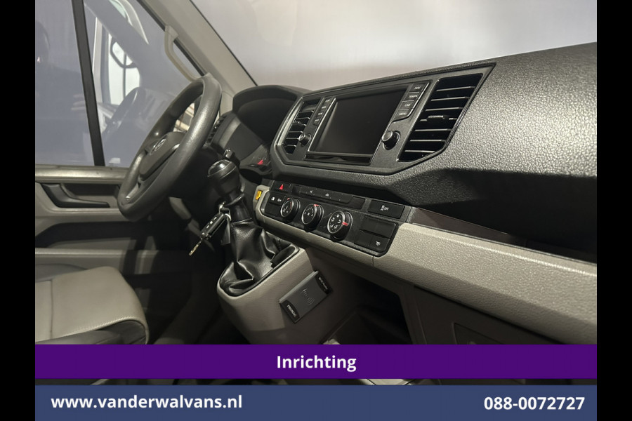 Volkswagen Crafter 2.0 TDI 177pk 3500kg Trekhaak Achterwielaandrijving L3H3 L2H2 inrichting Euro6 Airco | Camera | Navigatie Apple Carplay, Android Auto, Chauffeursstoel, Cruisecontrol, Leder, Bijrijdersbank