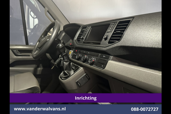Volkswagen Crafter 2.0 TDI 177pk 3500kg Trekhaak Achterwielaandrijving L3H3 L2H2 inrichting Euro6 Airco | Camera | Navigatie Apple Carplay, Android Auto, Chauffeursstoel, Cruisecontrol, Leder, Bijrijdersbank