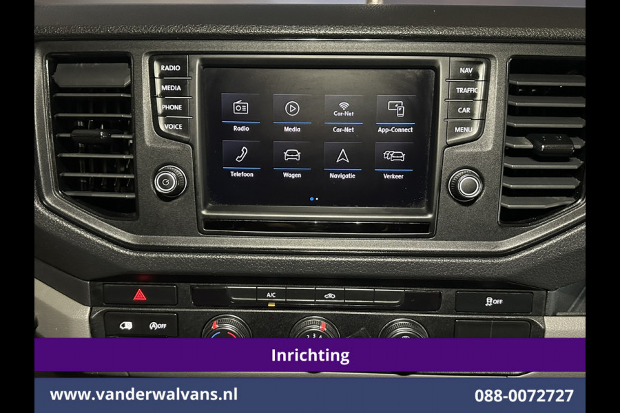 Volkswagen Crafter 2.0 TDI 177pk 3500kg Trekhaak Achterwielaandrijving L3H3 L2H2 inrichting Euro6 Airco | Camera | Navigatie Apple Carplay, Android Auto, Chauffeursstoel, Cruisecontrol, Leder, Bijrijdersbank