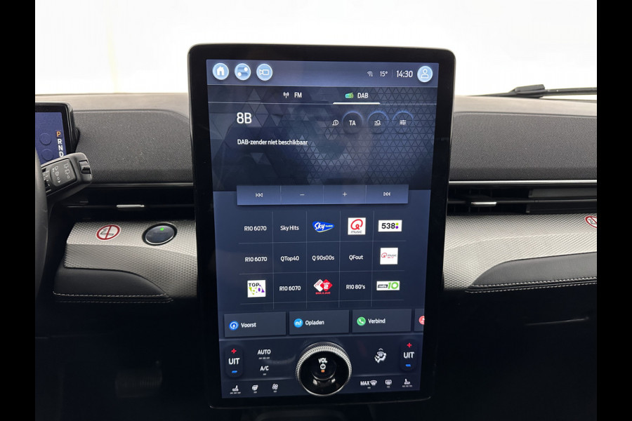 Ford Mustang Mach-E RWD 75 kWh [ 3-Fase ] {SOH-84%} (INCL.BTW) *LEATHER | FULL-LED | DAB | DIGI-COCKPIT | KEYLESS | NAVI-FULLMAP | CARPLAY | HEATED-COMFORTSEATS | TOPVIEW | ADAPTIVE-CRUISE | PRIVACY-GLASS | 18'' ALU*