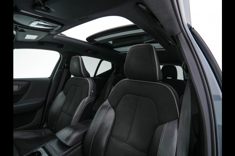 Volvo XC40 Recharge P8 AWD R-Design [ 3-Fase-11kW ] {SOH-90%} (INCL-BTW) Aut. *PANO | LEATHER-ALCANTARA | ADAPTIVE-CRUISE | DIGI-COCKPIT | FULL-LED | HARMAN/KARDON | TOPVIEW | NAVI-FULLMAP | ECC | PDC | KEYLESS | HEATED-SPORTSEATS | TOWBAR | 20''ALU*