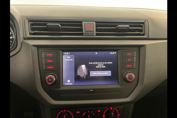 Seat Ibiza 1.0 MPI Reference AIRCO NAVI VIA APP CRUISE BT ELEK RAMEN CENT VERG VELGEN 17INCH 5DRS NW MODEL ZEER NETTE AUTO