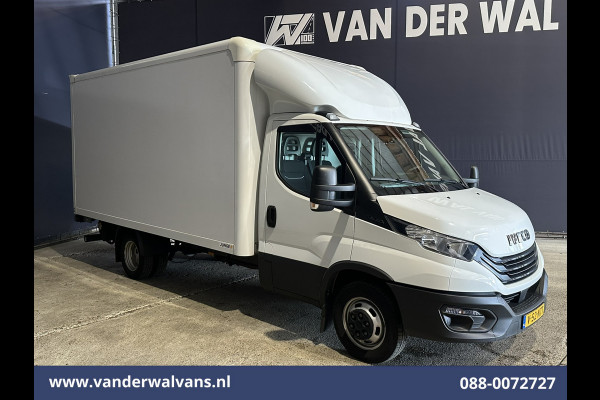 Iveco Daily 35C16H 157pk Bakwagen Dubbel Lucht Laadklep Euro6 Airco | Camera | 1010kg laadvermogen Bijrijdersbank