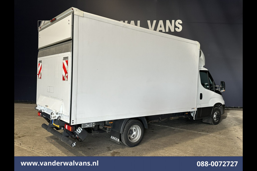 Iveco Daily 35C16H 157pk Bakwagen Dubbel Lucht Laadklep Euro6 Airco | Camera | 1010kg laadvermogen Bijrijdersbank