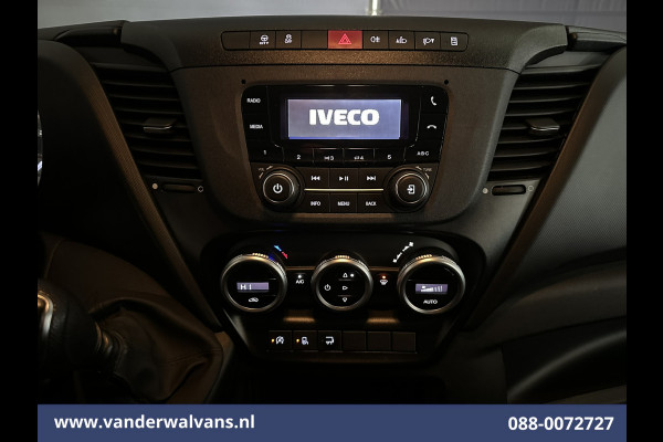 Iveco Daily 35C16H 157pk Bakwagen Dubbel Lucht Laadklep Euro6 Airco | Camera | 1010kg laadvermogen Bijrijdersbank