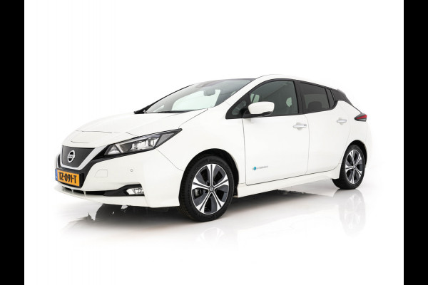 Nissan Leaf Tekna 40 kWh *LUXURY-LEATHER | FULL-LED | KEYLESS | NAVI-FULLMAP | BLIND-SPOT | BOSE-SOUND | DAB+ | HEATED-COMFORTSEATS | DIGI-COCKPIT | PRIVACY-GLASS | TOPVIEW-CAMERA | 17"ALU*