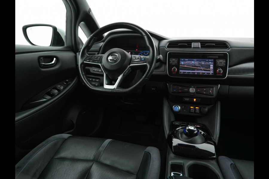 Nissan Leaf Tekna 40 kWh *LUXURY-LEATHER | FULL-LED | KEYLESS | NAVI-FULLMAP | BLIND-SPOT | BOSE-SOUND | DAB+ | HEATED-COMFORTSEATS | DIGI-COCKPIT | PRIVACY-GLASS | TOPVIEW-CAMERA | 17"ALU*