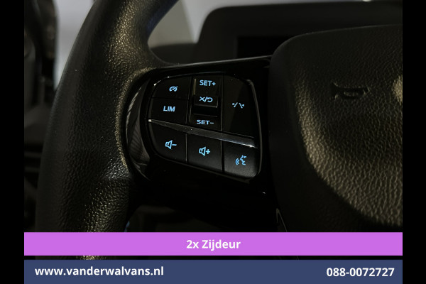 Ford Transit Custom 2.0 TDCI 136pk L1H1 Euro6 Airco | 2x zijdeur | Camera | LED | Cruisecontrol | Apple Carplay Android Auto, Parkeersensoren, Verwarmde voorruit, Bijrijdersbank, Stoelverwarming, 2800kg trekvermogen