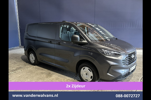 Ford Transit Custom 2.0 TDCI 136pk L1H1 Euro6 Airco | 2x zijdeur | Camera | LED | Cruisecontrol | Apple Carplay Android Auto, Parkeersensoren, Verwarmde voorruit, Bijrijdersbank, Stoelverwarming, 2800kg trekvermogen