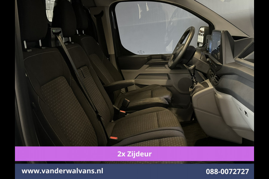 Ford Transit Custom 2.0 TDCI 136pk L1H1 Euro6 Airco | 2x zijdeur | Camera | LED | Cruisecontrol | Apple Carplay Android Auto, Parkeersensoren, Verwarmde voorruit, Bijrijdersbank, Stoelverwarming, 2800kg trekvermogen