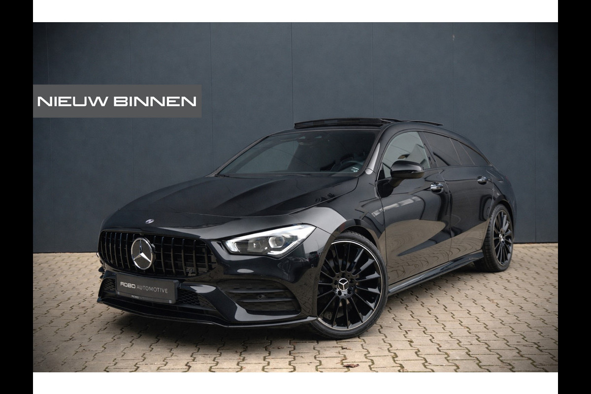 Mercedes-Benz CLA-Klasse Shooting Brake 250 e Business Solution AMG Limited | Panoramadak | Stoelverwarming | Memory Seats | Keyless | Ambiance Verlichting | Apple Carplay | Camera | Cruise Control | Trekhaak