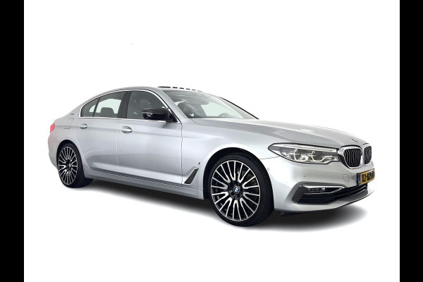 BMW 5 Serie 530e iPerformance High Executive (Plug-in) *PANO | LEATHER | FULL-LED | TOP-VIEW | HARMAN/KARDON | BLINDSPOT | MEMORY-PACK | HEATED-COMFORTSEATS | DIGI-COCKPIT | AMBIENT-LIGHT | NAVI-FULLMAP | 20''ALU*