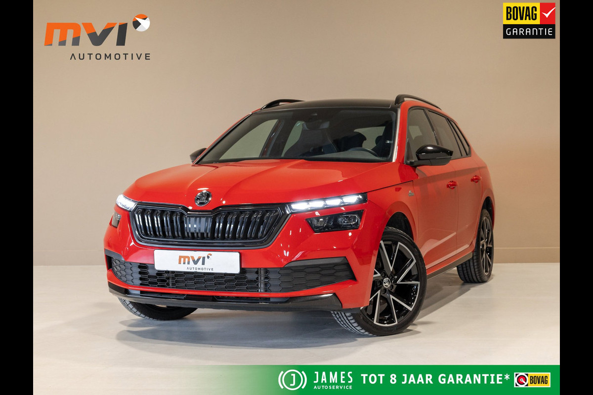 Škoda Kamiq 1.5 TSI ACT Monte Carlo / 150pk / Panorama dak / Elektrische stoelverstelling / Stoelverwarming /