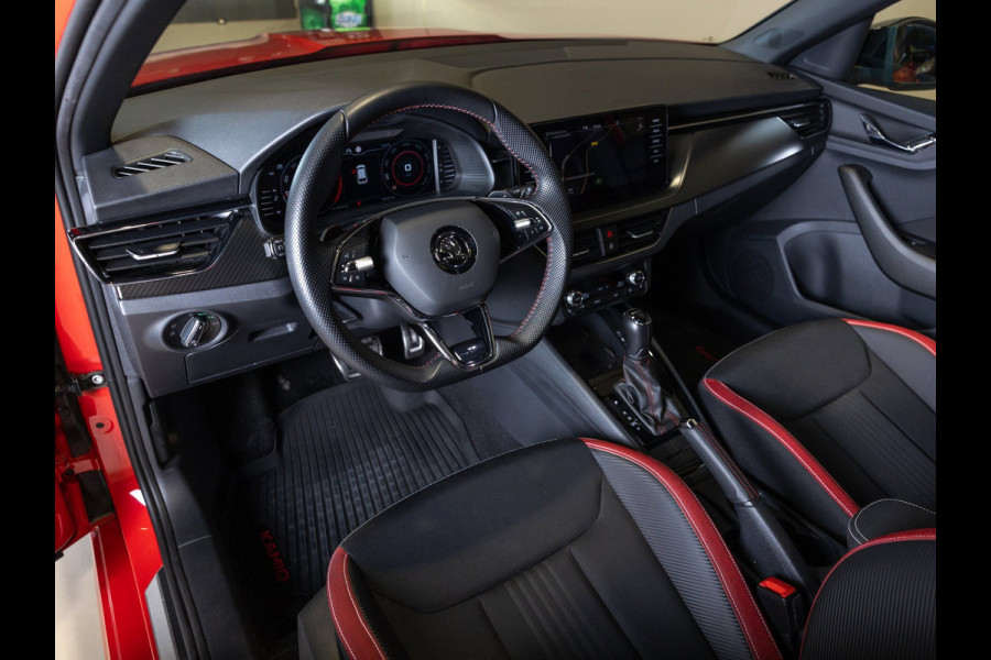 Škoda Kamiq 1.5 TSI ACT Monte Carlo / 150pk / Panorama dak / Elektrische stoelverstelling / Stoelverwarming /