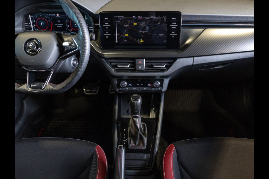 Škoda Kamiq 1.5 TSI ACT Monte Carlo / 150pk / Panorama dak / Elektrische stoelverstelling / Stoelverwarming /