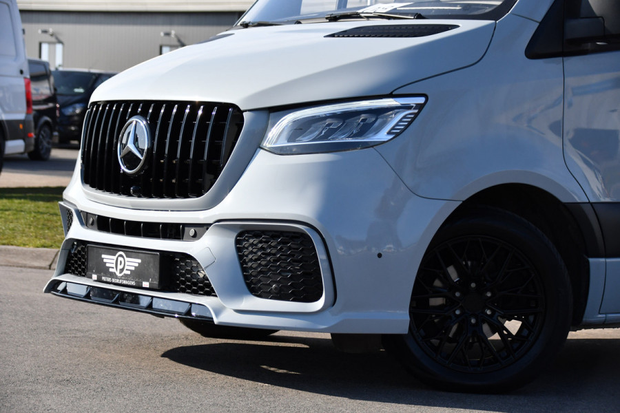 Mercedes-Benz Sprinter 319 3.0 CDI L2H1 AMG Edition Cruise, 360 Camera, Carplay, 10,5'' Mbux, Stoelverwarming, LED, Leder, 190pk, 3500kg Trekhaak, Sensoren, Uniek!