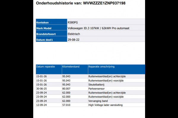 Volkswagen ID.3 Pro 62KWh Comfort / Navigatie / Pdc.V+A / Airco-ecc./ Xenon / Radio multimedia