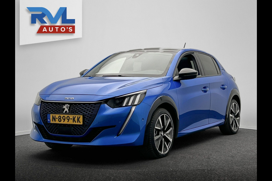 Peugeot e-208 EV GT 350 50 kWh | Origineel Nederlands | Panoramadak Navigatie Cruise Climate control Stoelverwarming Camera