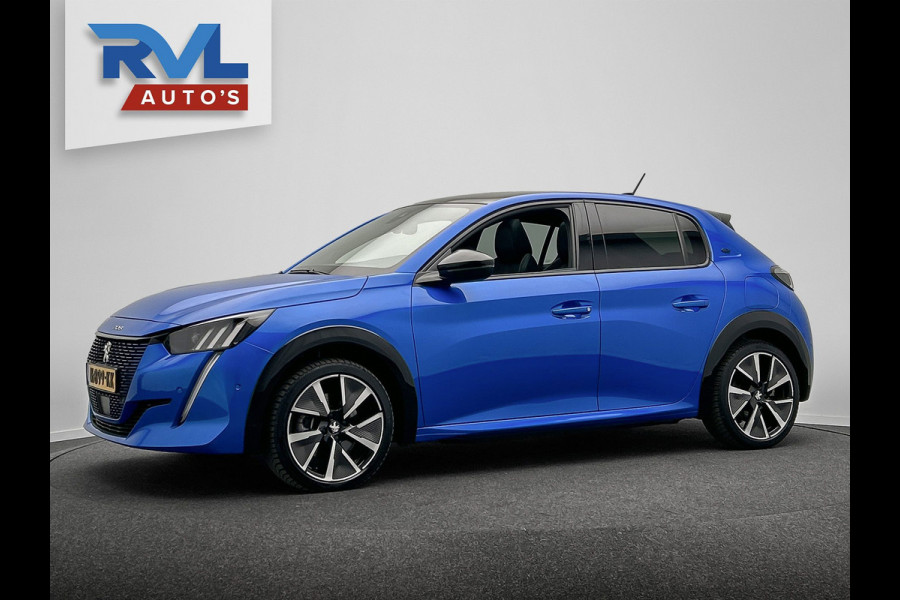 Peugeot e-208 EV GT 350 50 kWh | Origineel Nederlands | Panoramadak Navigatie Cruise Climate control Stoelverwarming Camera