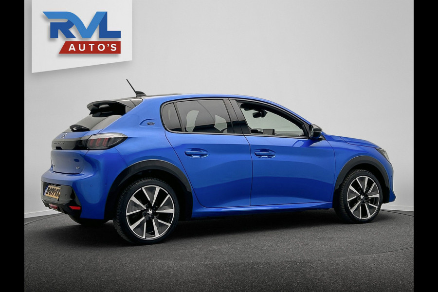 Peugeot e-208 EV GT 350 50 kWh | Origineel Nederlands | Panoramadak Navigatie Cruise Climate control Stoelverwarming Camera