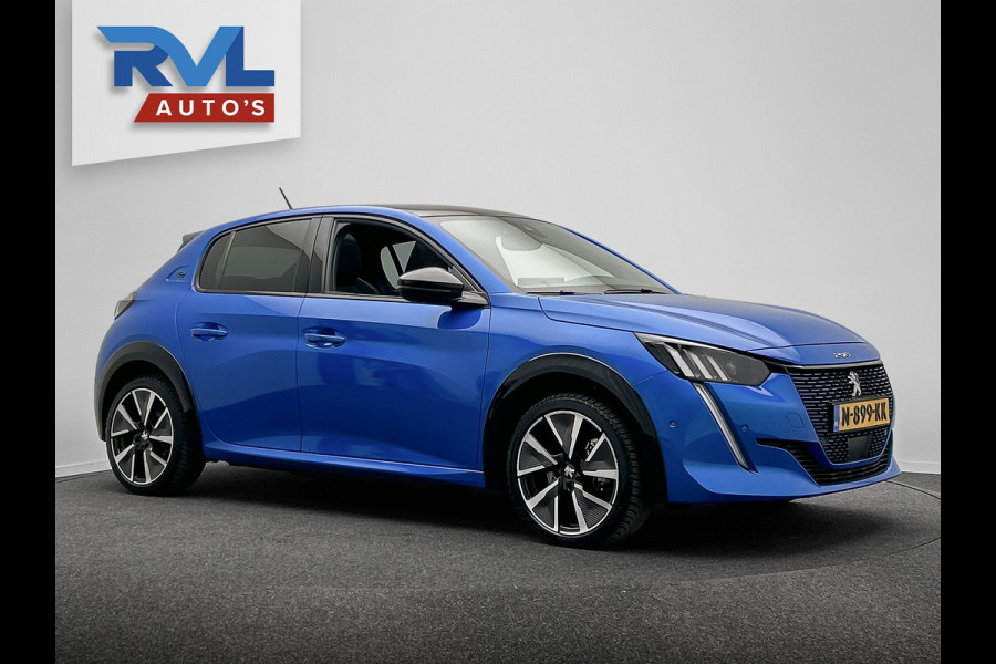 Peugeot e-208 EV GT 350 50 kWh | Origineel Nederlands | Panoramadak Navigatie Cruise Climate control Stoelverwarming Camera
