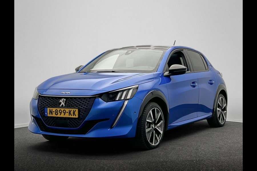 Peugeot e-208 EV GT 350 50 kWh | Origineel Nederlands | Panoramadak Navigatie Cruise Climate control Stoelverwarming Camera