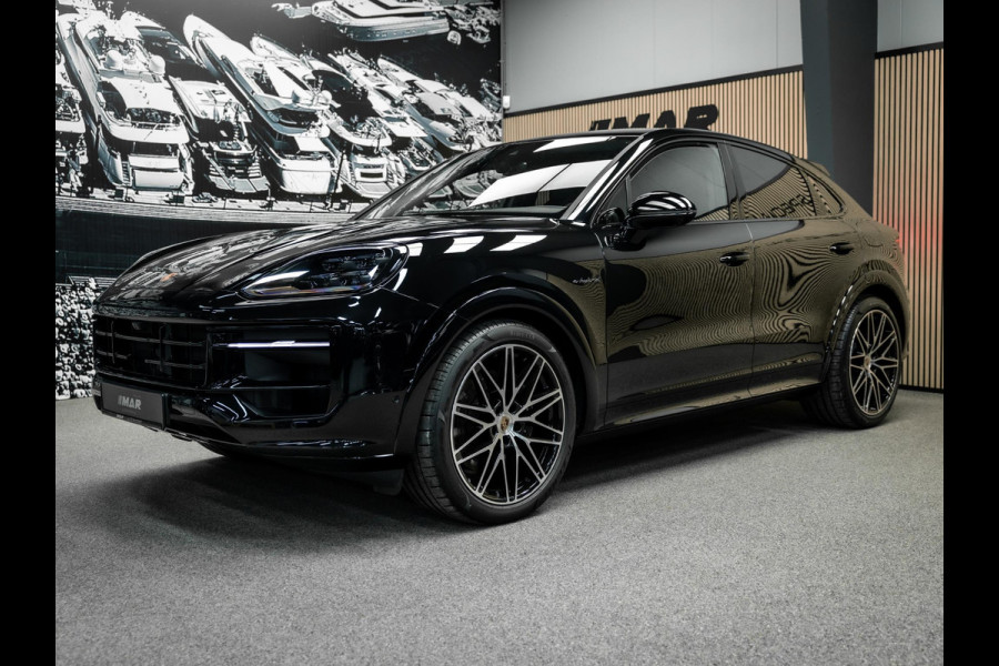 Porsche Cayenne Coupé 3.0 E-Hybrid Black Edition | Sportuitlaat | Stoelverwarming en verkoeling | Sport Chrono |