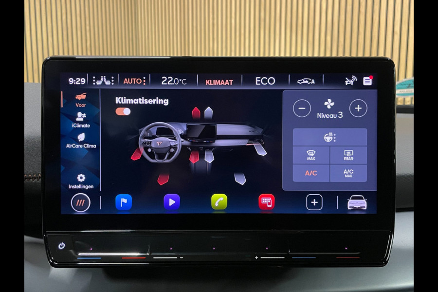 CUPRA Born Performance One 62 kWh|90%SOH|MASSAGE|ELEK.STOEL|ACC|CARPLAY|CAMERA|KEYLESS|STOEL+STUURVERW|NAVI|NAP|NL|INC.BTW|1e EIG|