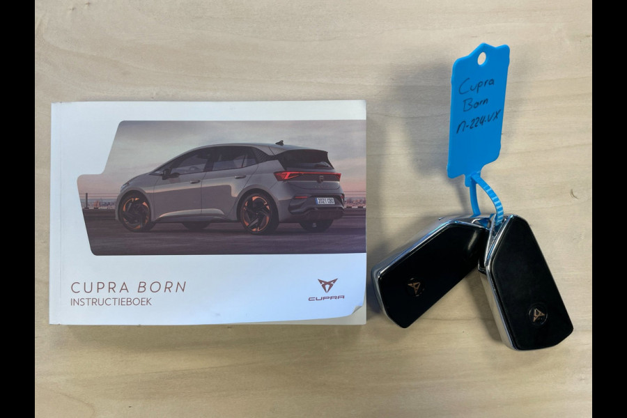 CUPRA Born Performance One 62 kWh|90%SOH|MASSAGE|ELEK.STOEL|ACC|CARPLAY|CAMERA|KEYLESS|STOEL+STUURVERW|NAVI|NAP|NL|INC.BTW|1e EIG|
