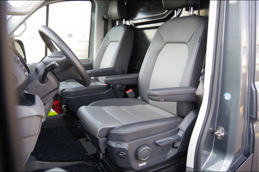 Volkswagen Crafter 35 2.0 TDI L3H2 177PK AUT. 2X ERGO ACTIVE GEVEERDE STOEL, LEDER, CAMERA, CRUISE, VOORRUIT VERWARMING, APPLE CARPLAY, ANDROID AUT