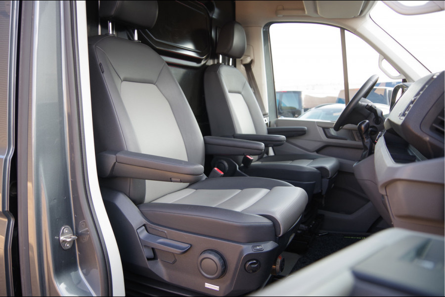 Volkswagen Crafter 35 2.0 TDI L3H2 177PK AUT. 2X ERGO ACTIVE GEVEERDE STOEL, LEDER, CAMERA, CRUISE, VOORRUIT VERWARMING, APPLE CARPLAY, ANDROID AUT