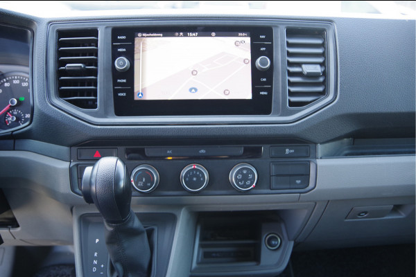 Volkswagen Crafter 35 2.0 TDI L3H2 177PK AUT. 2X ERGO ACTIVE GEVEERDE STOEL, LEDER, CAMERA, CRUISE, VOORRUIT VERWARMING, APPLE CARPLAY, ANDROID AUT