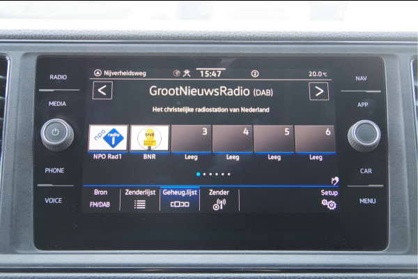 Volkswagen Crafter 35 2.0 TDI L3H2 177PK AUT. 2X ERGO ACTIVE GEVEERDE STOEL, LEDER, CAMERA, CRUISE, VOORRUIT VERWARMING, APPLE CARPLAY, ANDROID AUT