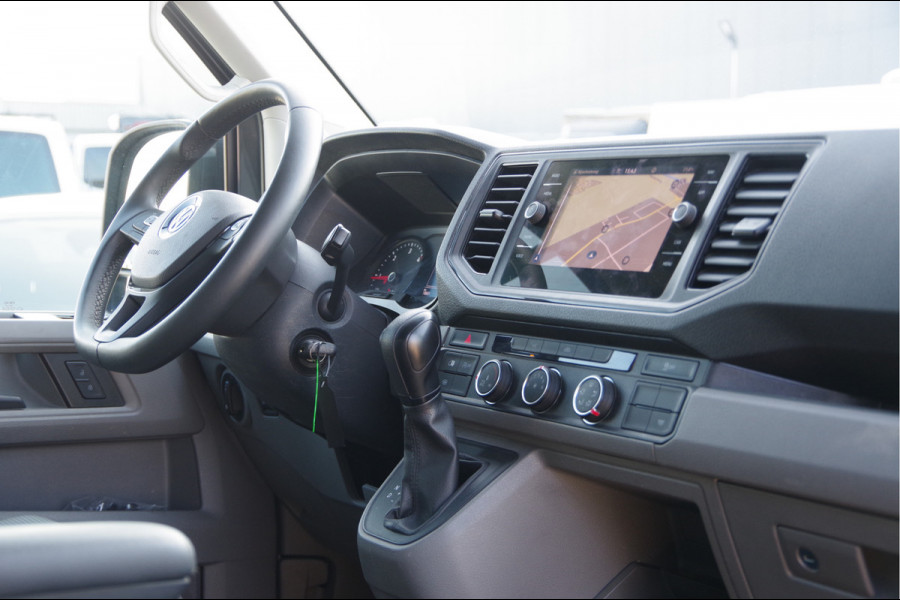 Volkswagen Crafter 35 2.0 TDI L3H2 177PK AUT. 2X ERGO ACTIVE GEVEERDE STOEL, LEDER, CAMERA, CRUISE, VOORRUIT VERWARMING, APPLE CARPLAY, ANDROID AUT