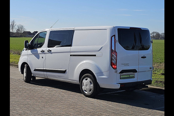 Ford Transit Custom 320 2.0 TDCI L2H1 DC Automaat Airco Cruise Control PDC Achterdeuren Trekhaak