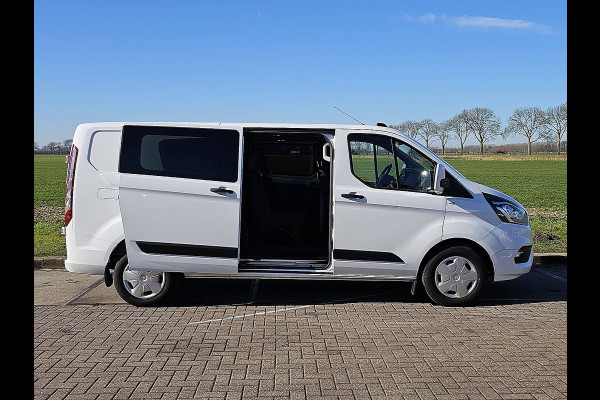 Ford Transit Custom 320 2.0 TDCI L2H1 DC Automaat Airco Cruise Control PDC Achterdeuren Trekhaak