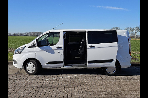 Ford Transit Custom 320 2.0 TDCI L2H1 DC Automaat Airco Cruise Control PDC Achterdeuren Trekhaak