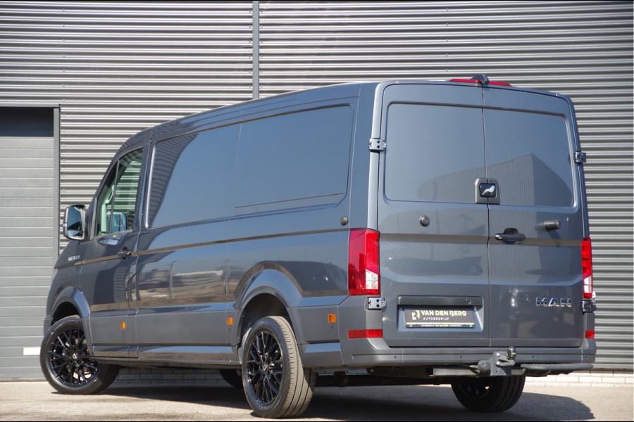 MAN TGE 3.180 35 2.0 L3H2 177PK AUT. LED, TREKHAAK, GEV. ERGO ACTIVE STOEL, STANDKACHEL, STOELVERWARMING, STUURVERWARMING, VOORRUIT VERW