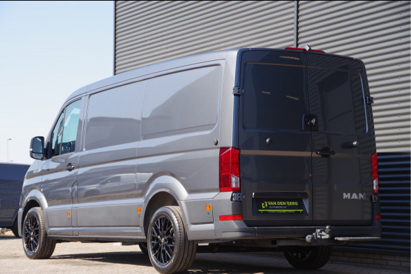 MAN TGE 3.180 35 2.0 L3H2 177PK AUT. LED, TREKHAAK, GEV. ERGO ACTIVE STOEL, STANDKACHEL, STOELVERWARMING, STUURVERWARMING, VOORRUIT VERW