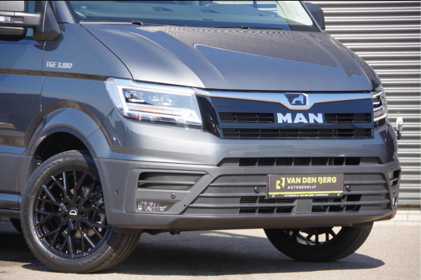 MAN TGE 3.180 35 2.0 L3H2 177PK AUT. LED, TREKHAAK, GEV. ERGO ACTIVE STOEL, STANDKACHEL, STOELVERWARMING, STUURVERWARMING, VOORRUIT VERW