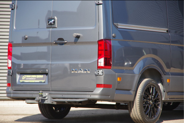 MAN TGE 3.180 35 2.0 L3H2 177PK AUT. LED, TREKHAAK, GEV. ERGO ACTIVE STOEL, STANDKACHEL, STOELVERWARMING, STUURVERWARMING, VOORRUIT VERW