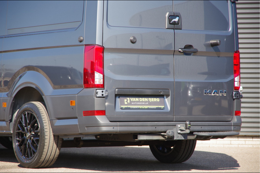 MAN TGE 3.180 35 2.0 L3H2 177PK AUT. LED, TREKHAAK, GEV. ERGO ACTIVE STOEL, STANDKACHEL, STOELVERWARMING, STUURVERWARMING, VOORRUIT VERW