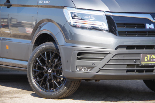 MAN TGE 3.180 35 2.0 L3H2 177PK AUT. LED, TREKHAAK, GEV. ERGO ACTIVE STOEL, STANDKACHEL, STOELVERWARMING, STUURVERWARMING, VOORRUIT VERW